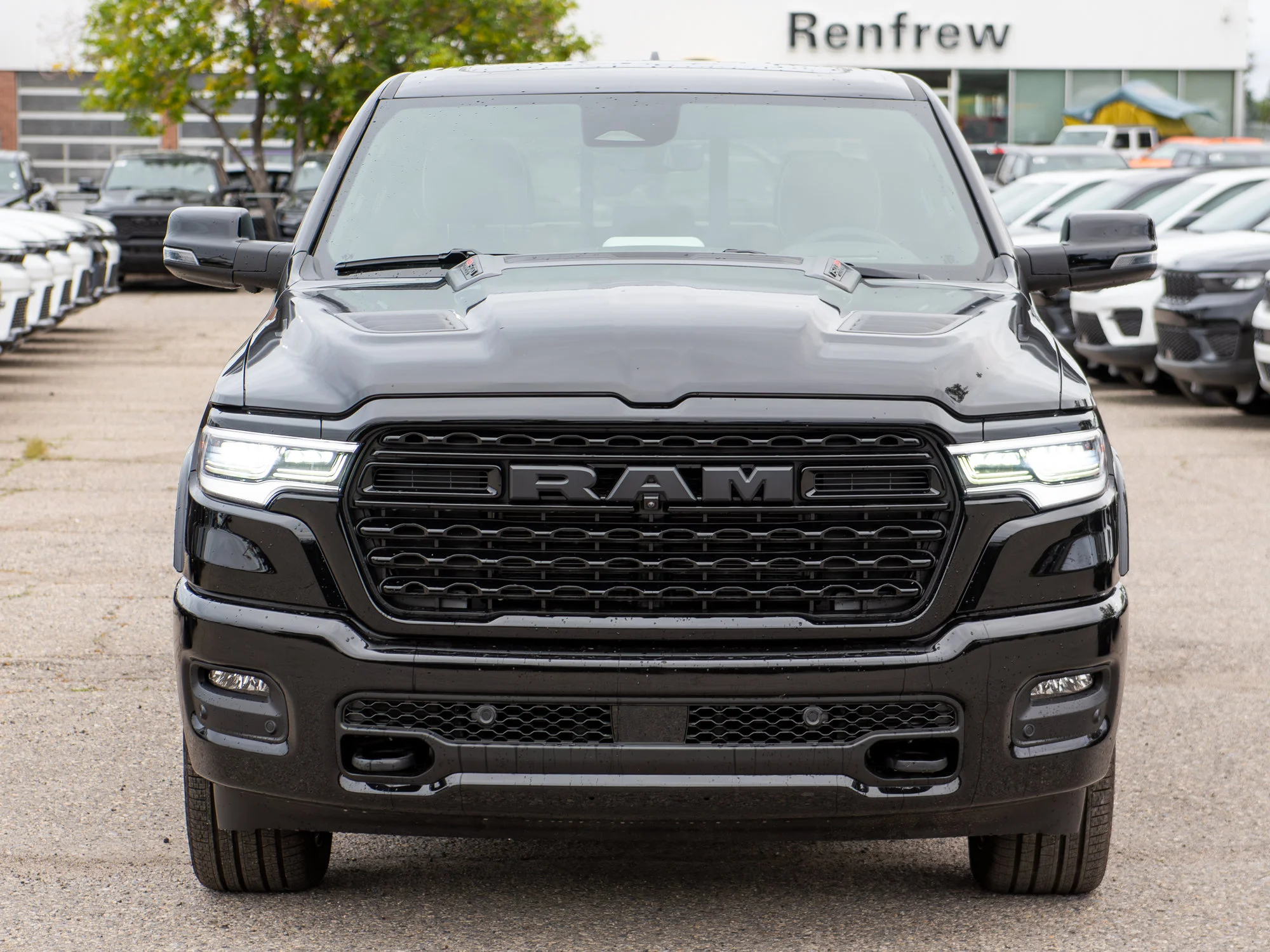 New 2026 Black RAM Limited Night* Crew Cab 4x4, 540 Horsepower, Massage Seats, Head-Up Display image 13