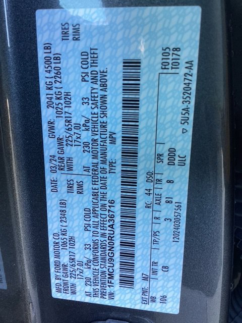 Used 2024 Gray Metallic Ford Active image 31