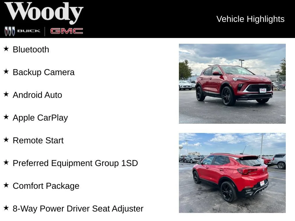 New 2026 Brilliant Red Buick Sport Touring image 3