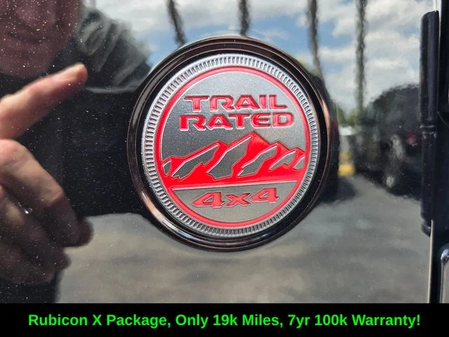 Certified Used 2025 Black Jeep Rubicon X image 12