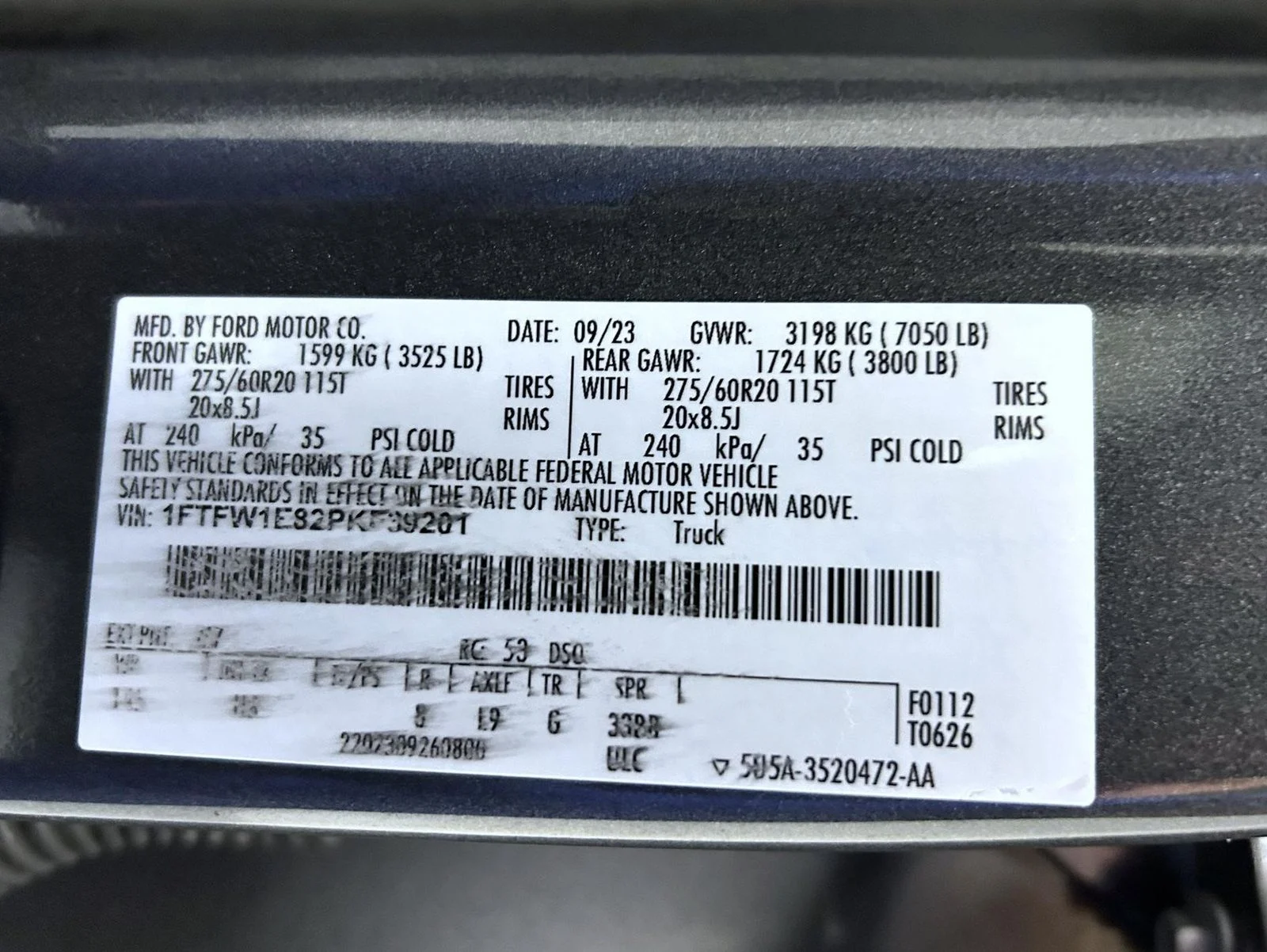 Used 2023 Gray Ford Lariat image 25