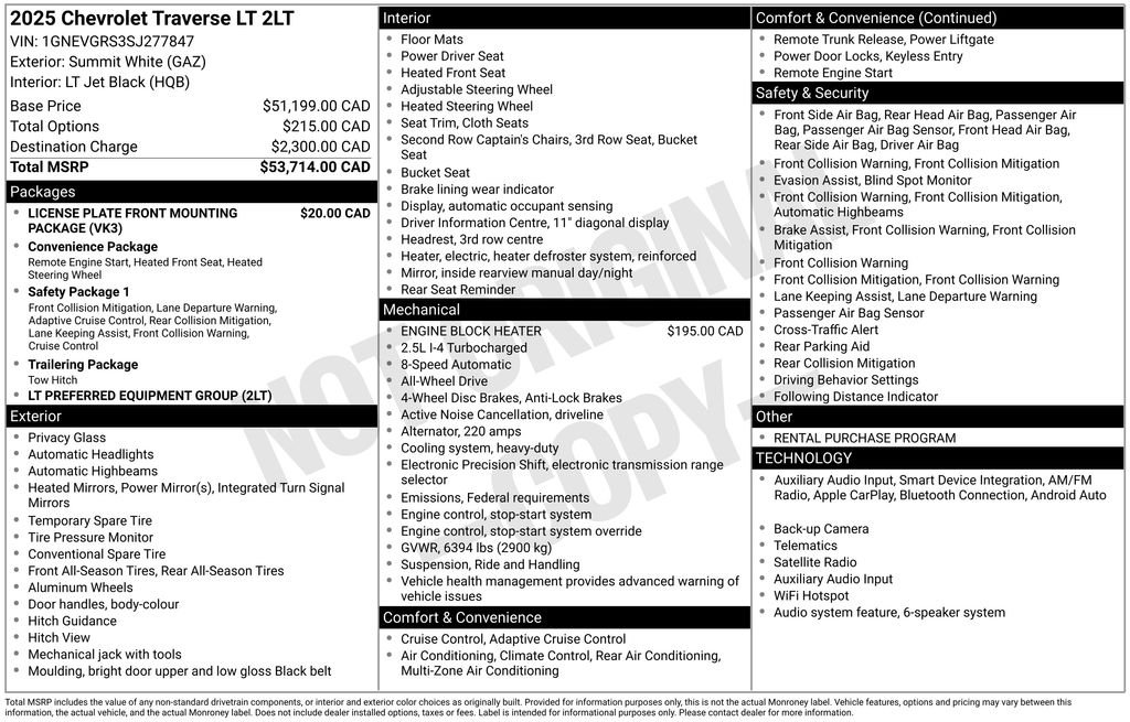 Used 2025 White Chevrolet LT image 26