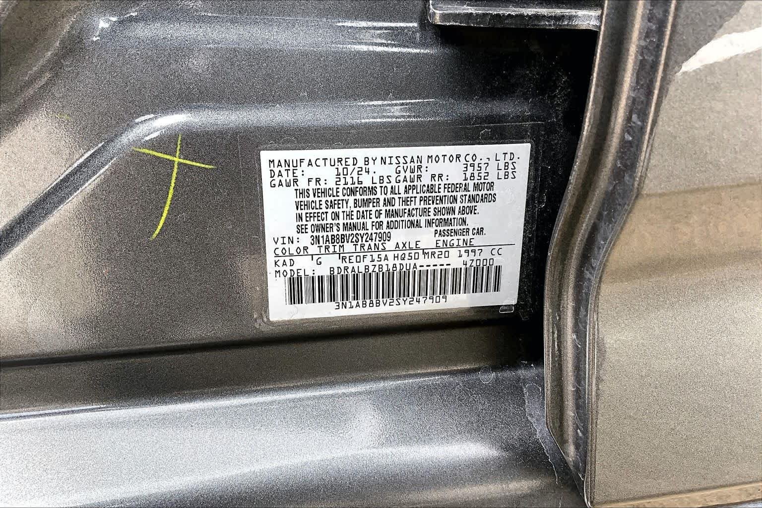 Used 2025 Gun Metallic Nissan S image 35