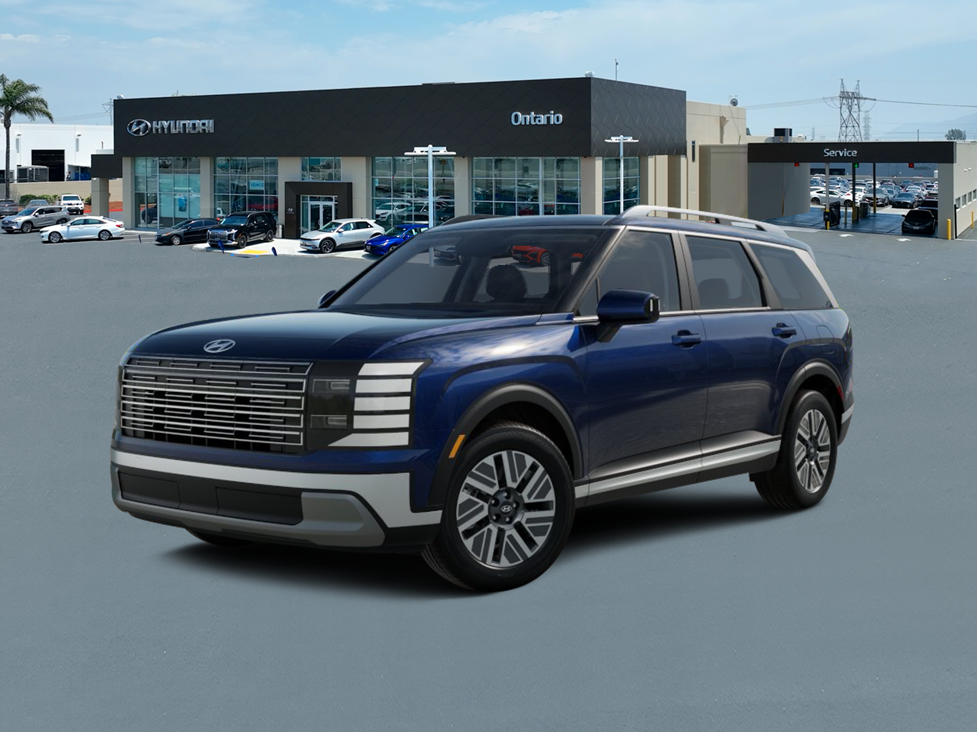New 2026 Blue Hyundai Blue SEL image 1