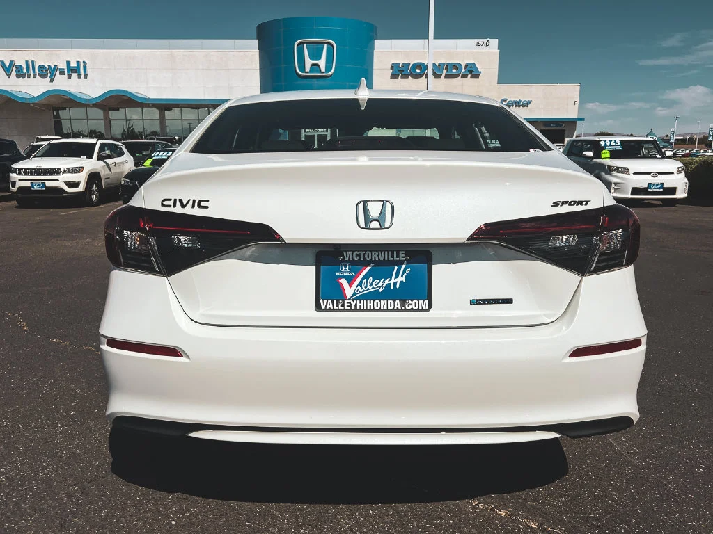 New 2026 Platinum White Pearl Honda Sport image 6