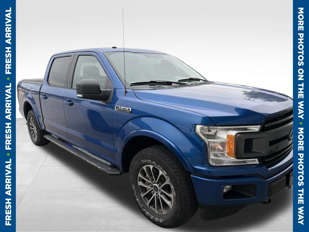 Certified Used 2018 Blue Ford XLT image 1