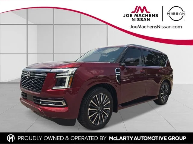 New 2026 Red Nissan Platinum Reserve image 1