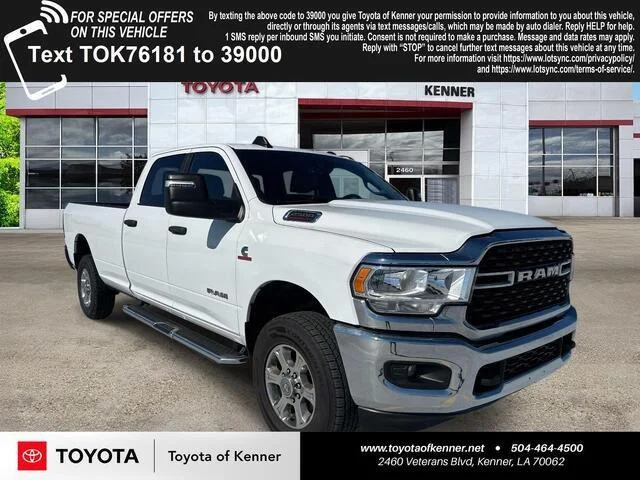 Used 2024 Bright White Clearcoat Ram Big Horn image 1