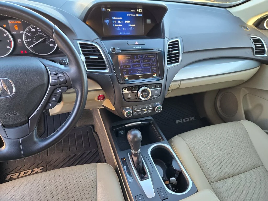 Used 2017 Basque Red Pearl II Acura Technology Package image 22