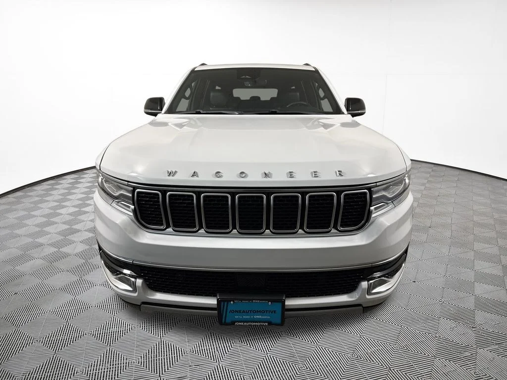 Used 2024 Bright White Clearcoat Jeep Series II image 3
