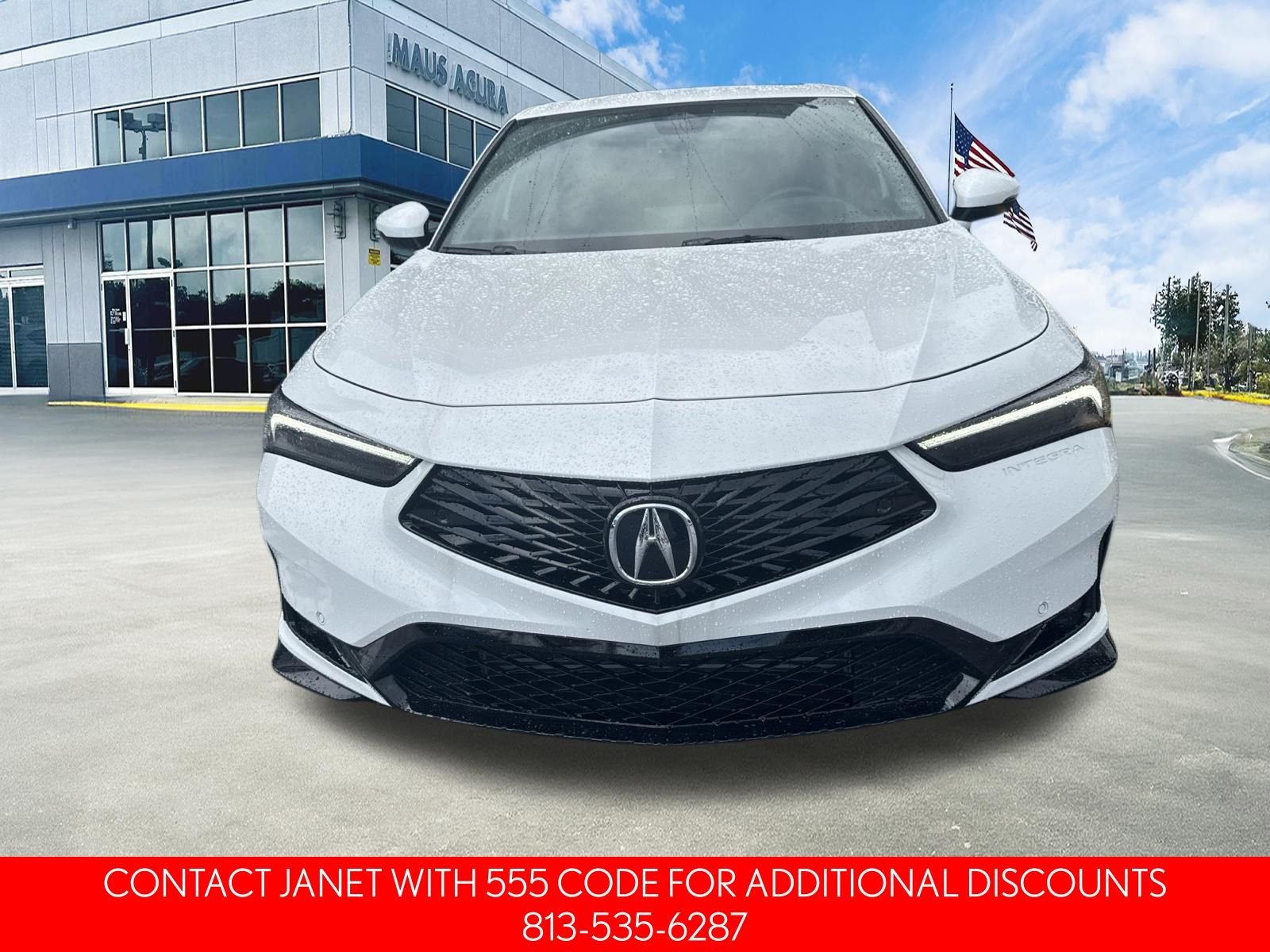 Certified Used 2026 Platinum White Acura A-Spec Tech Package image 3