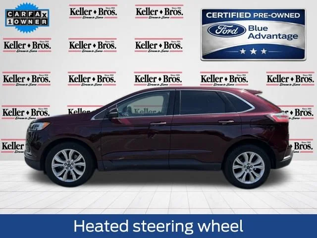 Used 2020 Red Ford Titanium image 4