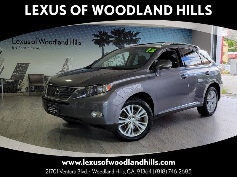 Pre-Owned 2012 LEXUS RX AWD 4DR HYBRID