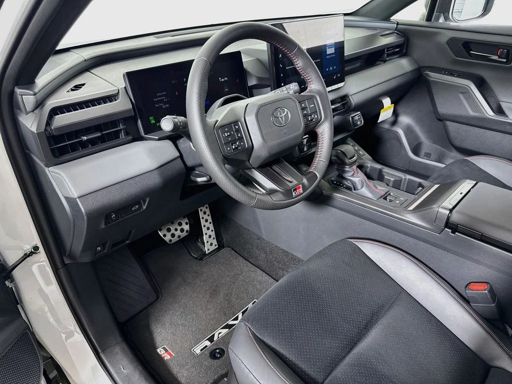 New 2026 Wind Chill Pearl with Midnight Black Metallic roof Toyota GR SPORT image 9