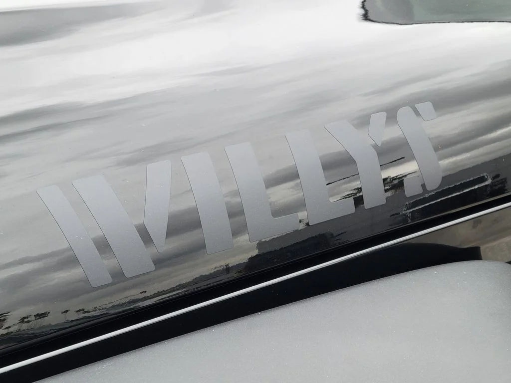 New 2026 Black Clear-Coat Exterior Paint Jeep Willys image 23