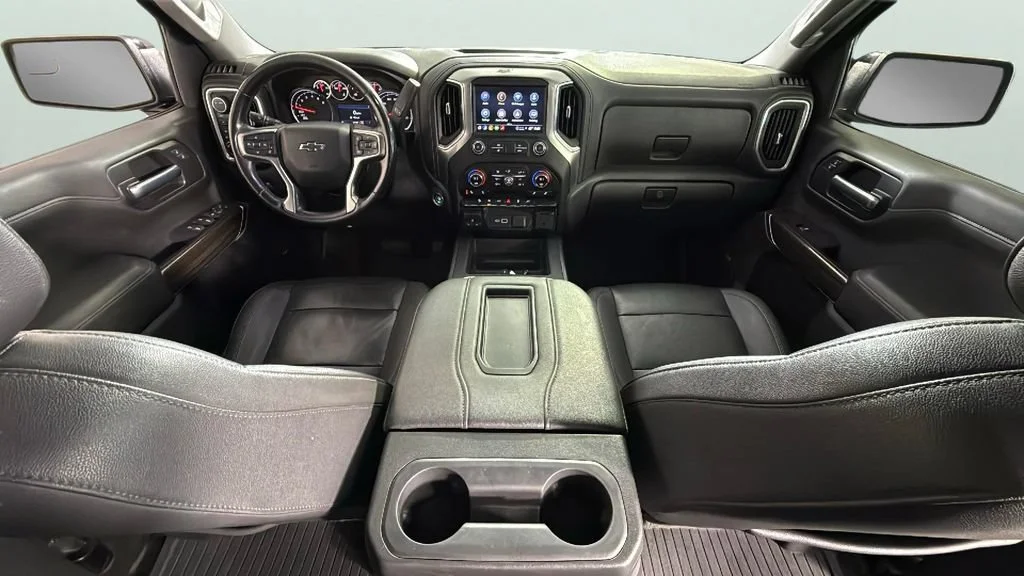 Used 2021 SATIN STEEL METALLIC Chevrolet LT Trail Boss image 32