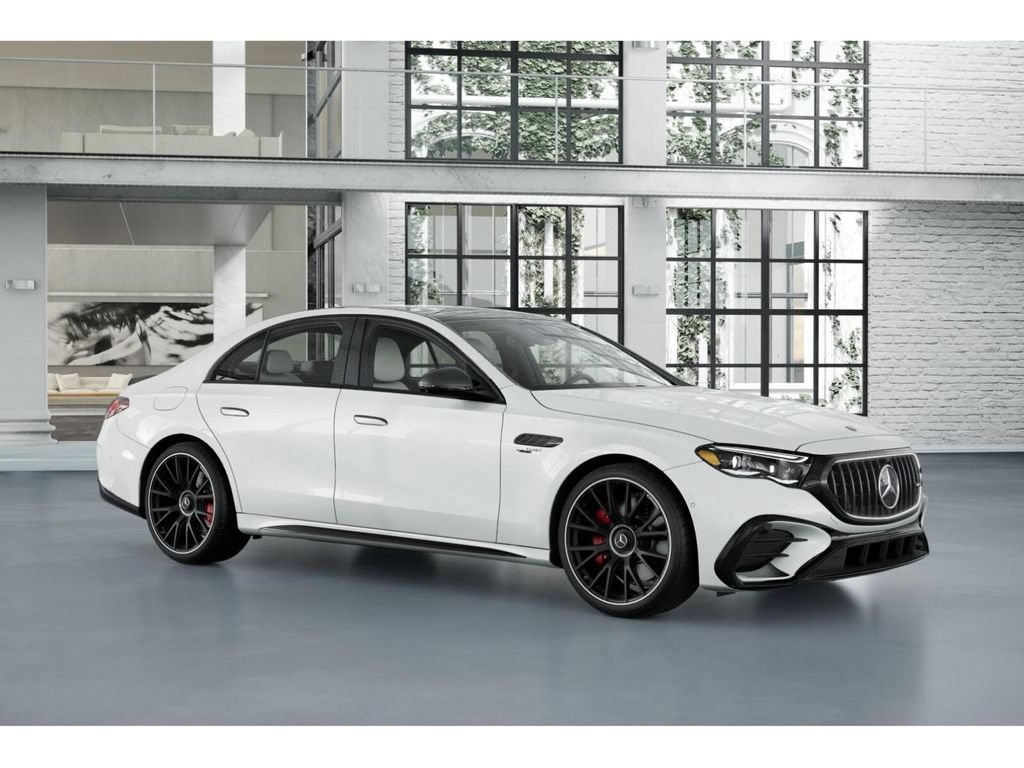 New 2027 MANUFAKTUR Moonlight White Metallic Mercedes-Benz AMG® E 53 E 4MATIC+ Sedan image 54