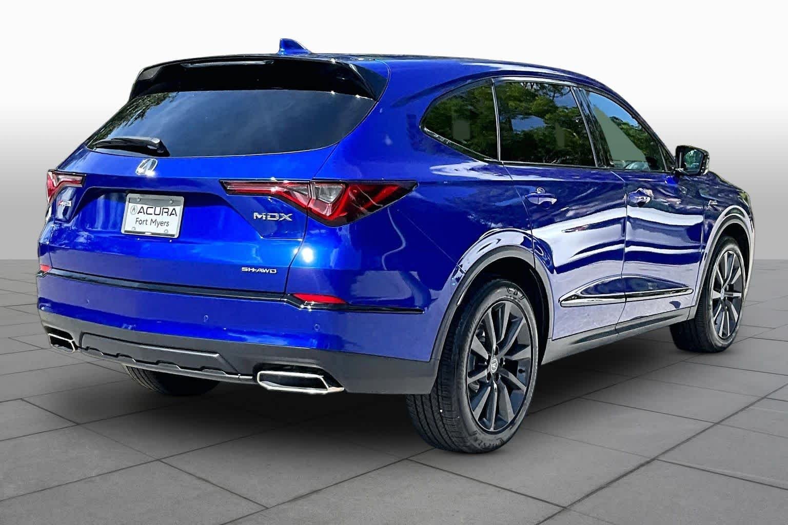 Used 2025 Apex Blue Pearl Acura SH-AWD A-SPEC image 13
