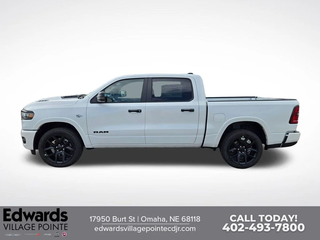 New 2026 Ivory White Tri-Coat Pearl-Coat Exterior Paint RAM Laramie image 6