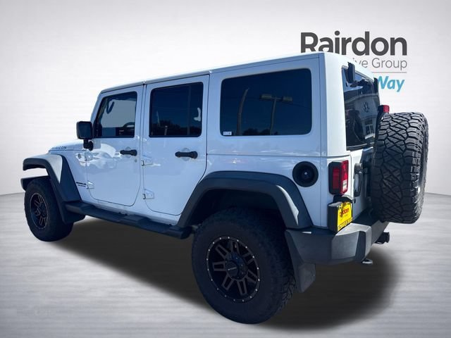 Used 2014 Bright White Clearcoat Jeep Rubicon image 5