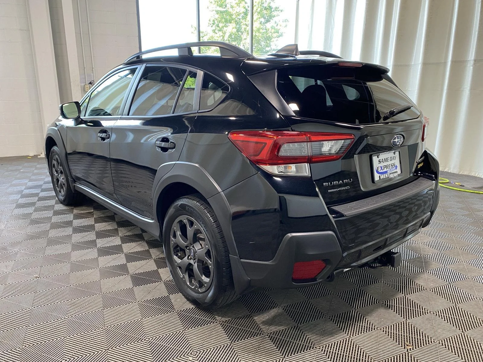 Used 2021 Crystal Black Silica Subaru Sport image 5