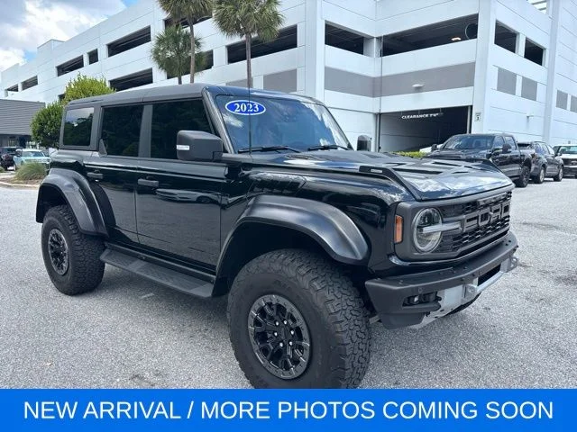 Used 2023 Black Ford Raptor image 1