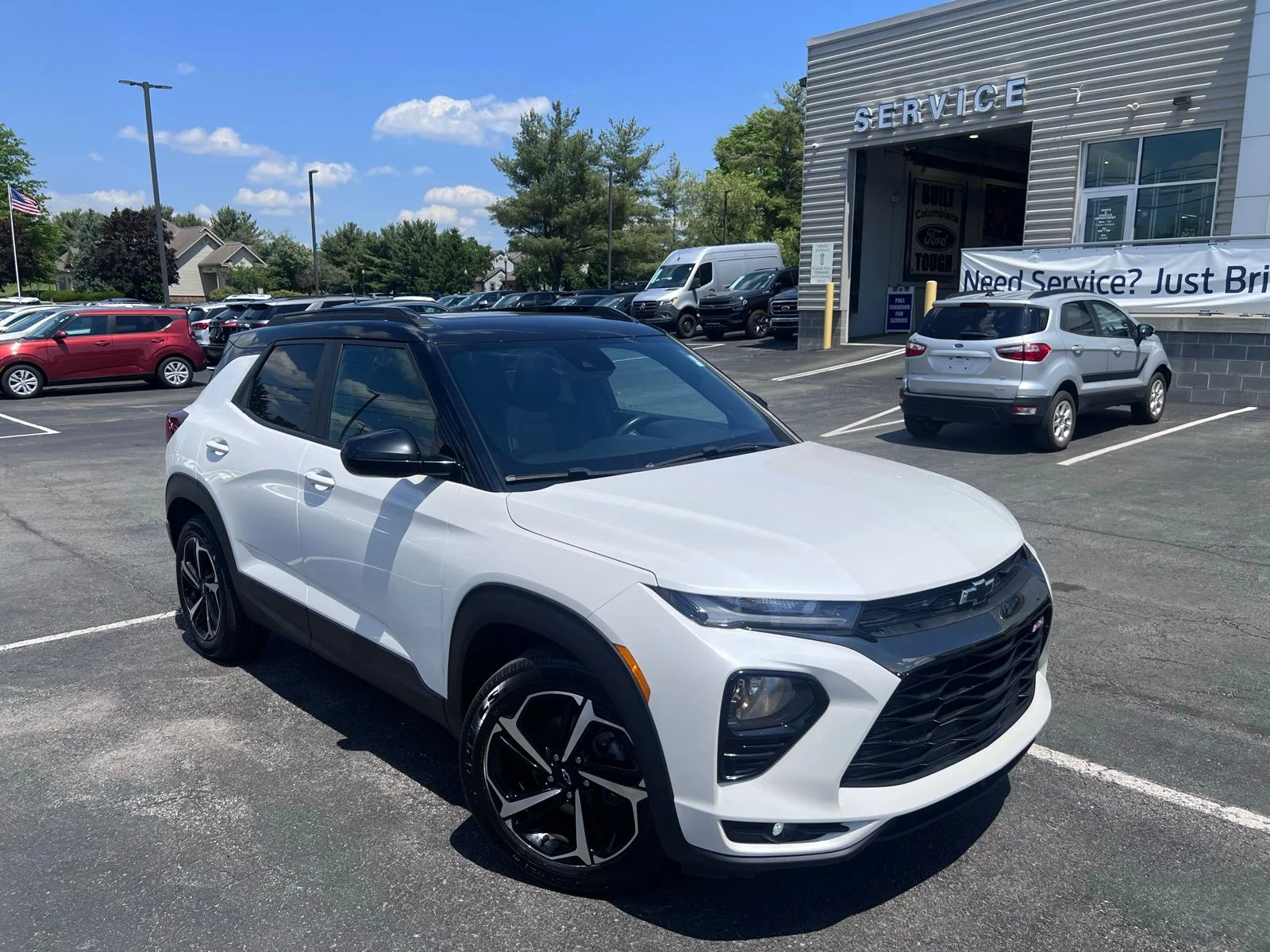 Used 2021 Iridescent Pearl Tricoat Chevrolet RS image 15