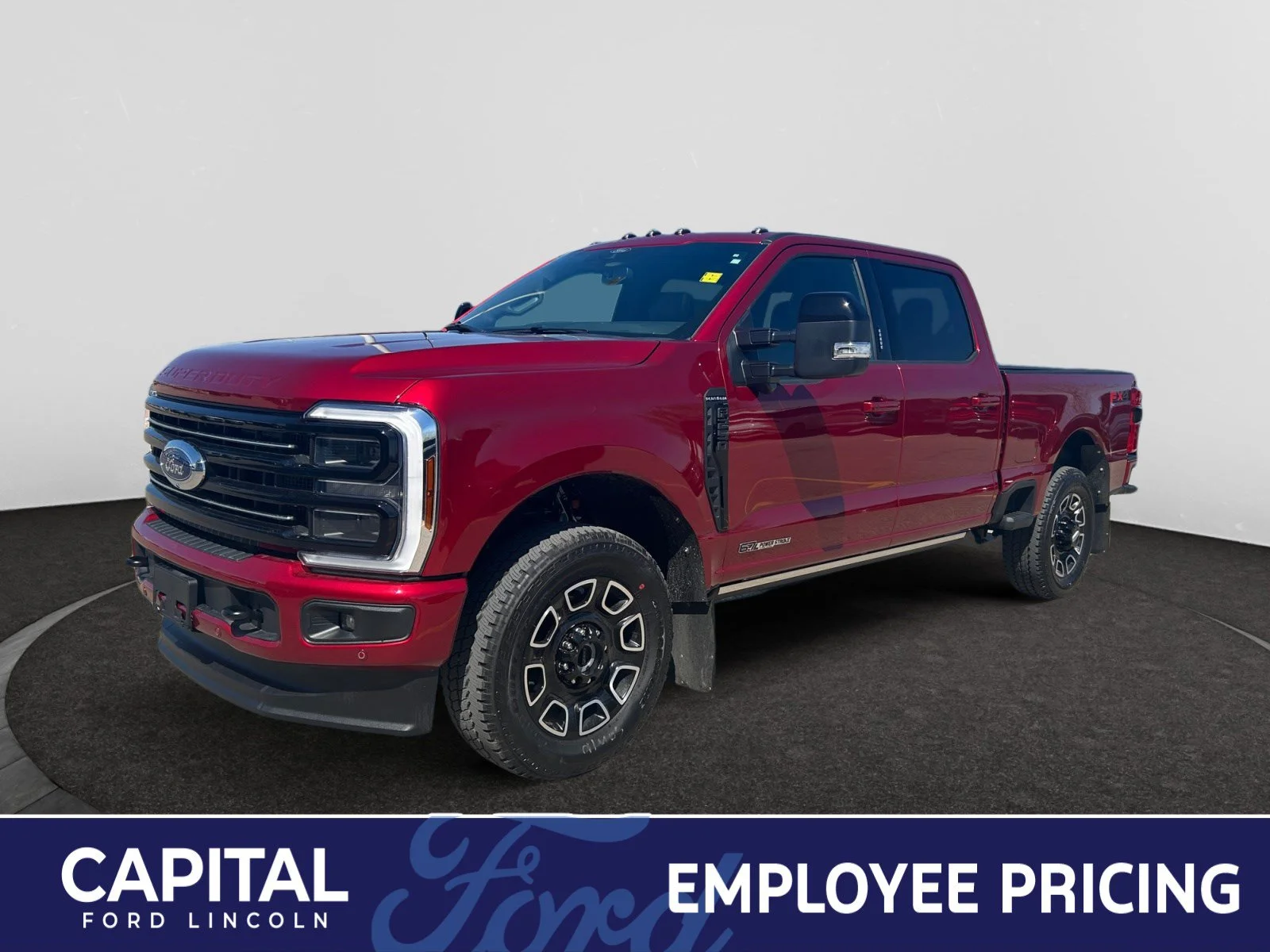 New 2026 Ruby Red Metallic Tinted Clearcoat Ford Lariat image 1