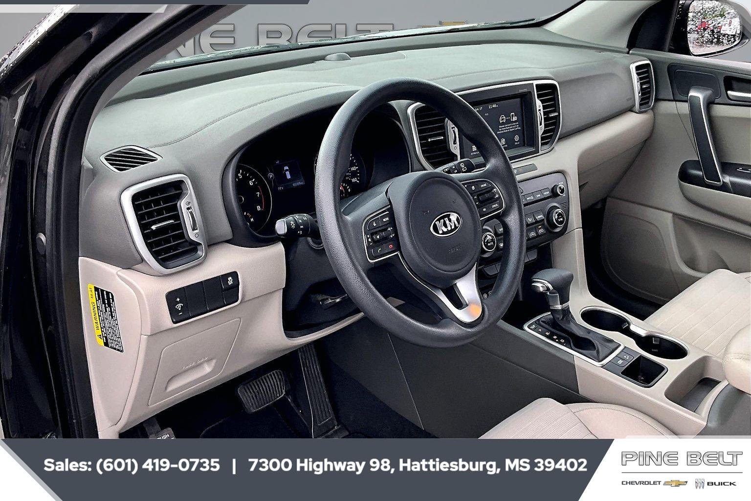 Used 2019 Black Cherry kia LX image 12