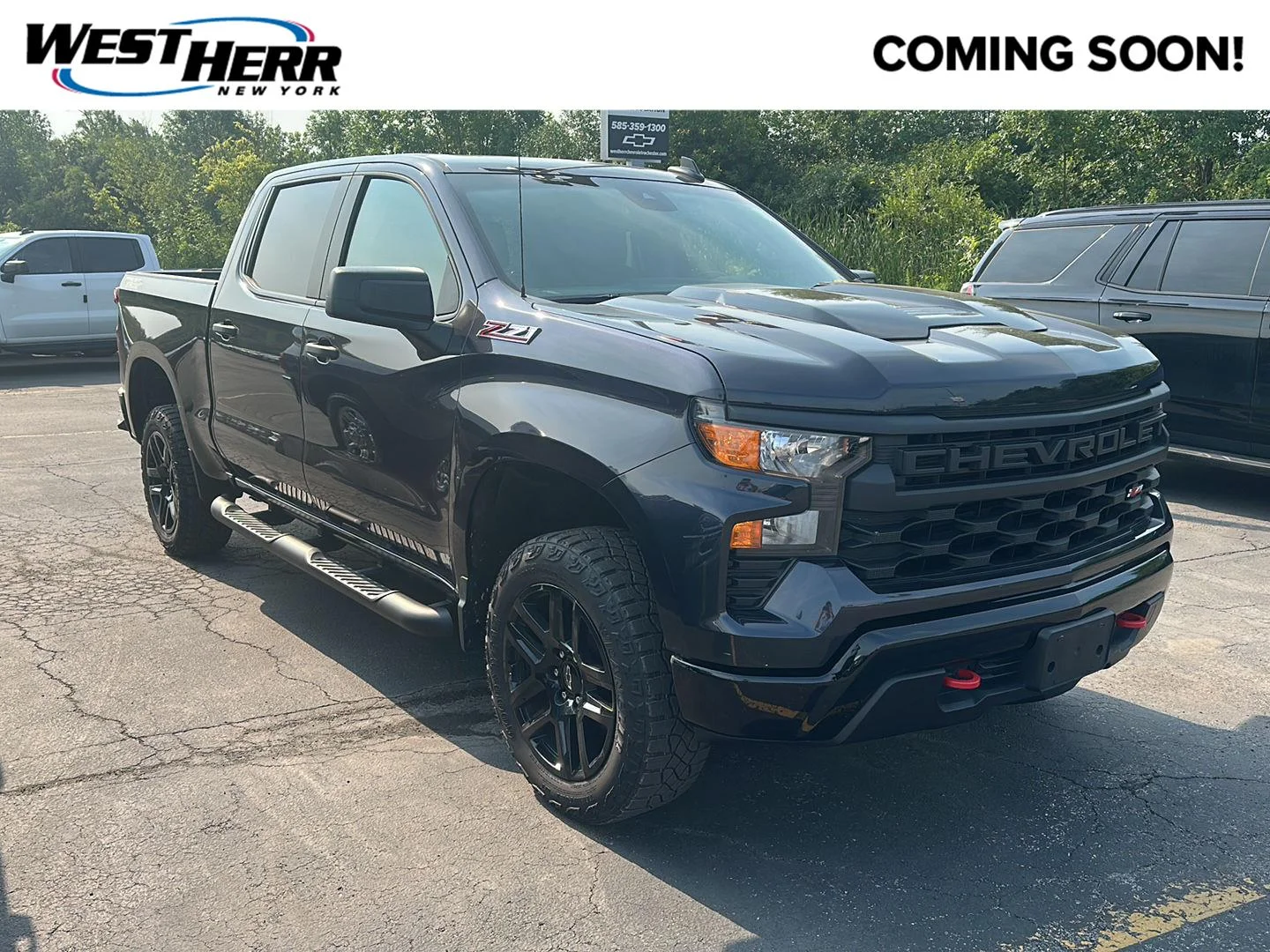 Used 2024 Dark Ash Metallic Chevrolet Custom Trail Boss image 1