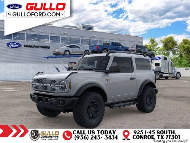 New 2026 Avalanche Gray Ford Badlands image 1