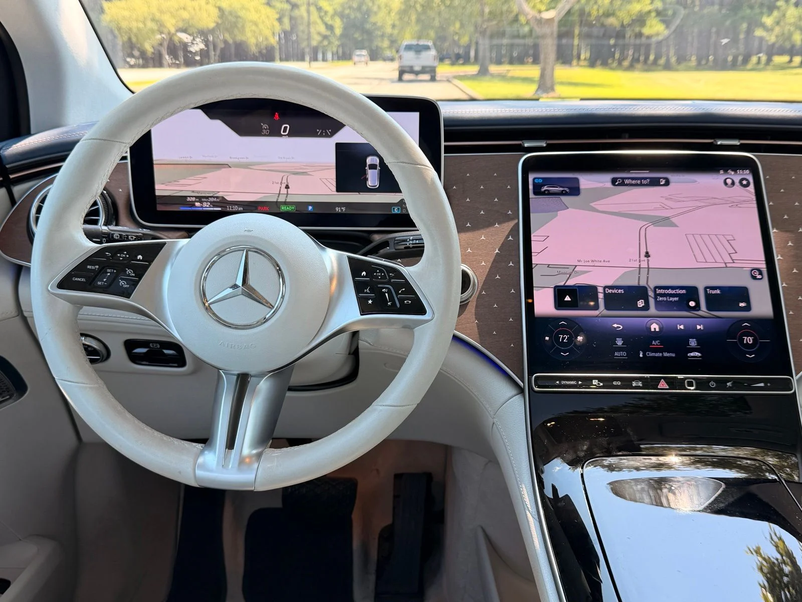 Used 2023 Twilight Blue Metallic Mercedes-Benz 500 SUV image 3