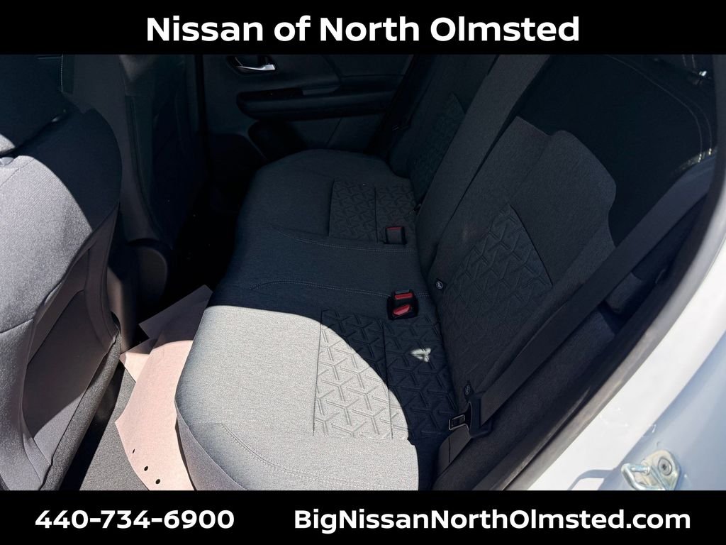 New 2026 Aspen White TriCoat / Super Black Two-tone Nissan SV image 18