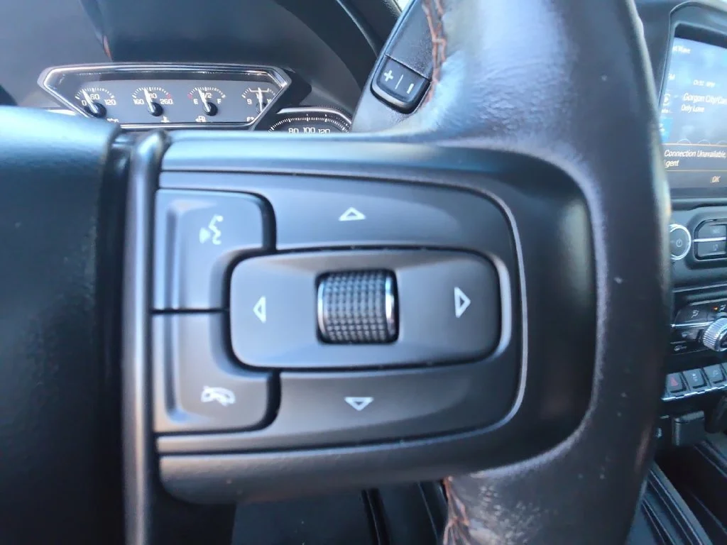 Used 2021 Satin Steel Metallic GMC AT4 image 25