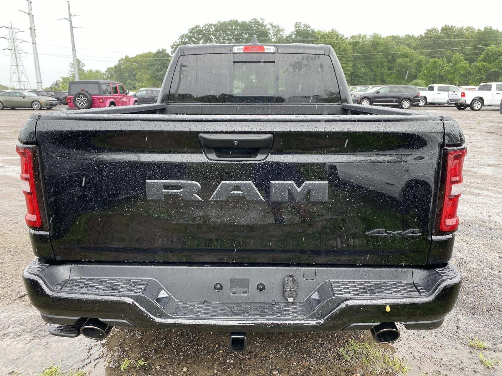 New 2026 Diamond Black Crystal Pearlcoat Ram Express image 4