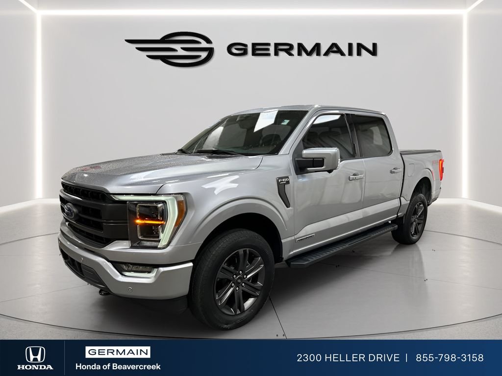 Used 2023 Iconic Silver Metallic Ford Lariat image 4