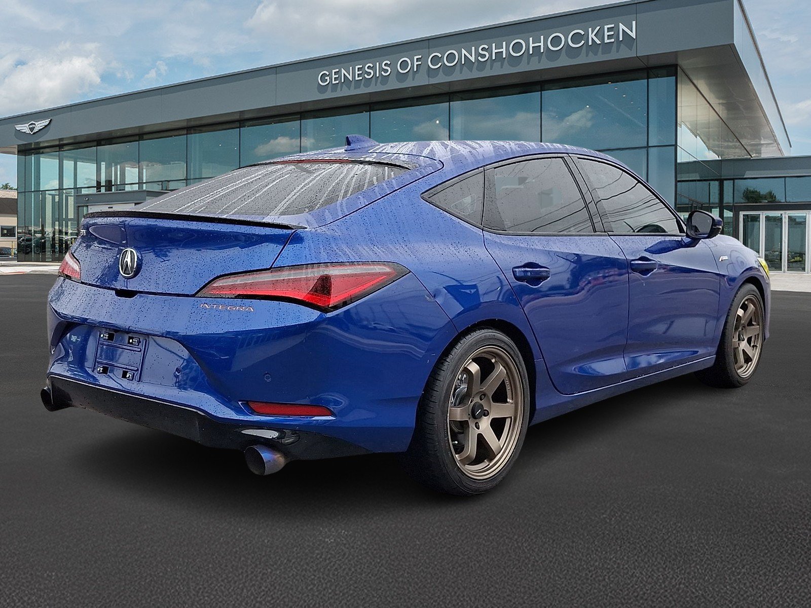 Used 2025 Blue Acura w/A-Spec Technology Package image 6