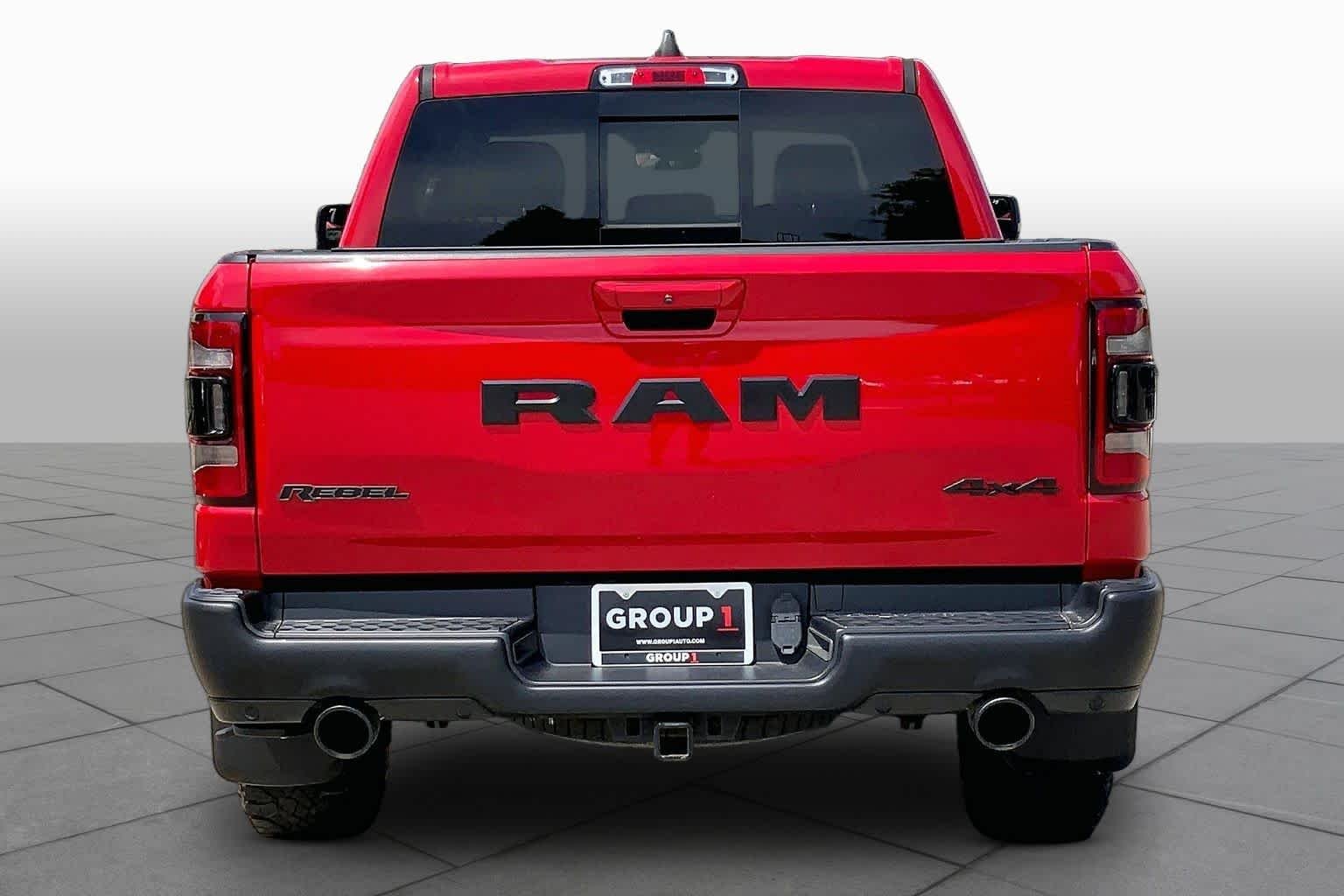 Used 2020 Flame Red Clearcoat Ram Rebel image 5