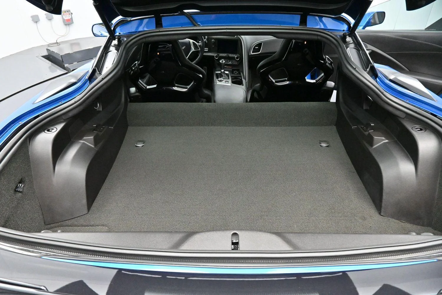 Used 2016 LAGUNA BLUE METALLIC TINTCOAT Chevrolet Z06 3LZ image 9