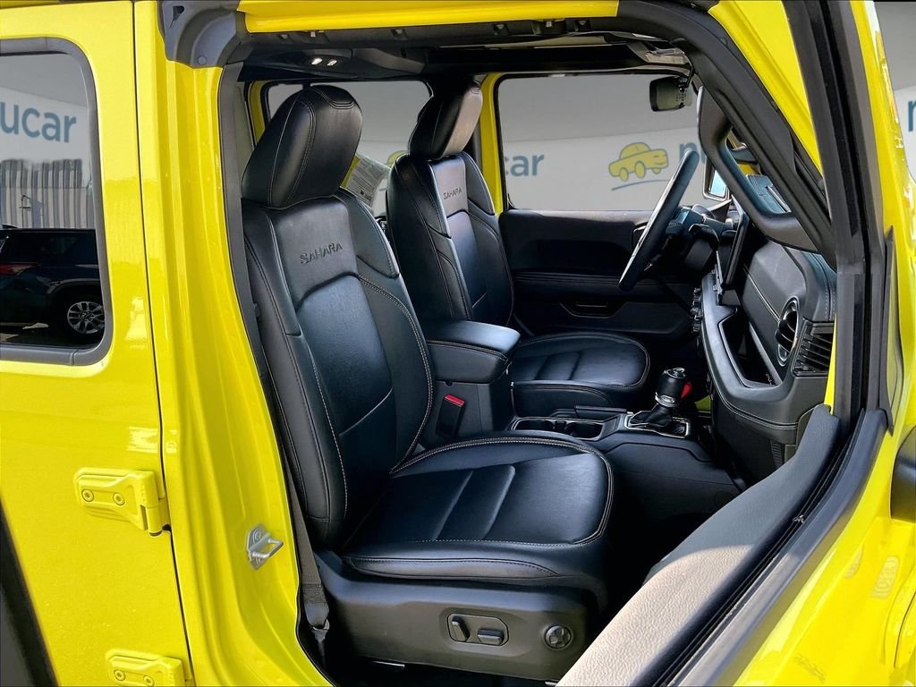 Used 2024 Yellow Jeep Sahara 4xe image 11