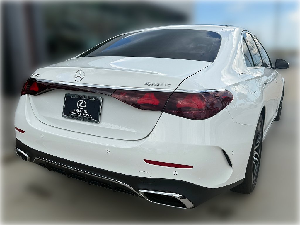 Used 2024 Polar White Mercedes-Benz E 350 4MATIC® image 9