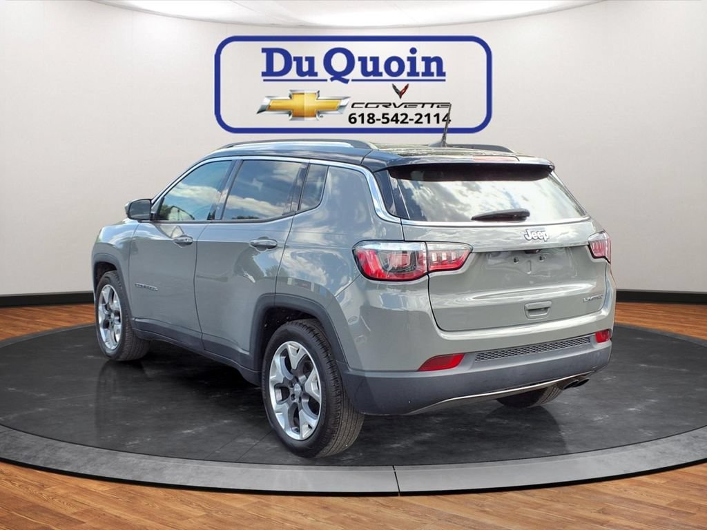Used 2020 Jeep Compass Limited with VIN 3C4NJCCB2LT114588 for sale in Du Quoin, IL