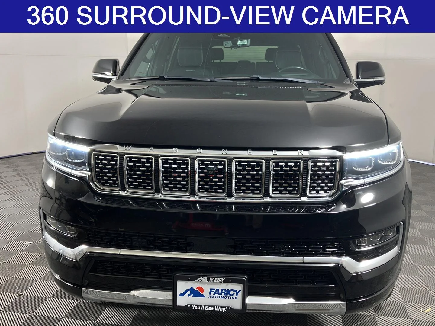 Used 2022 Diamond Black Crystal Pearlcoat Jeep Series II image 7