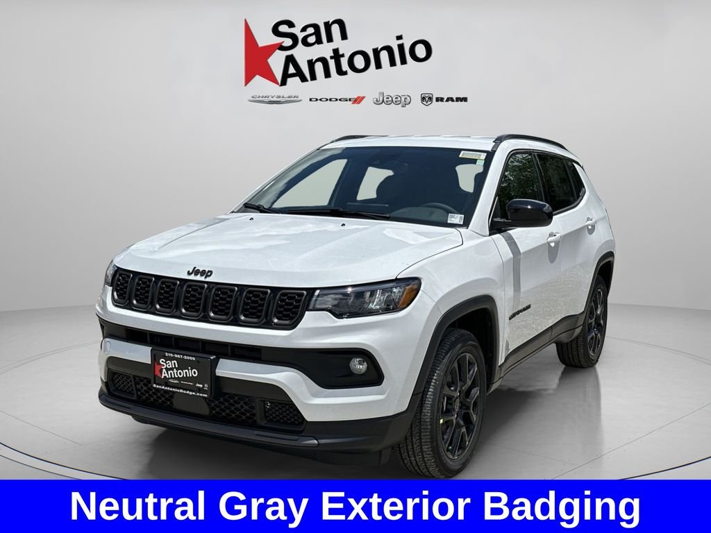 New 2026 Bright White Clear-Coat Exterior Paint Jeep Latitude image 4