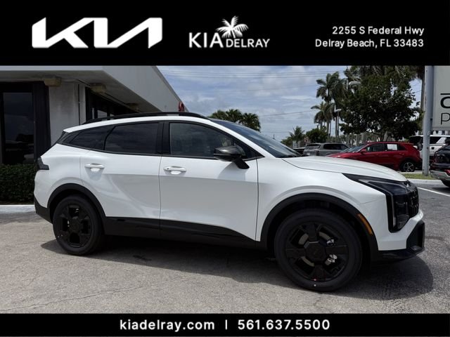 New 2026 Snow White Pearl Kia X-Line image 1
