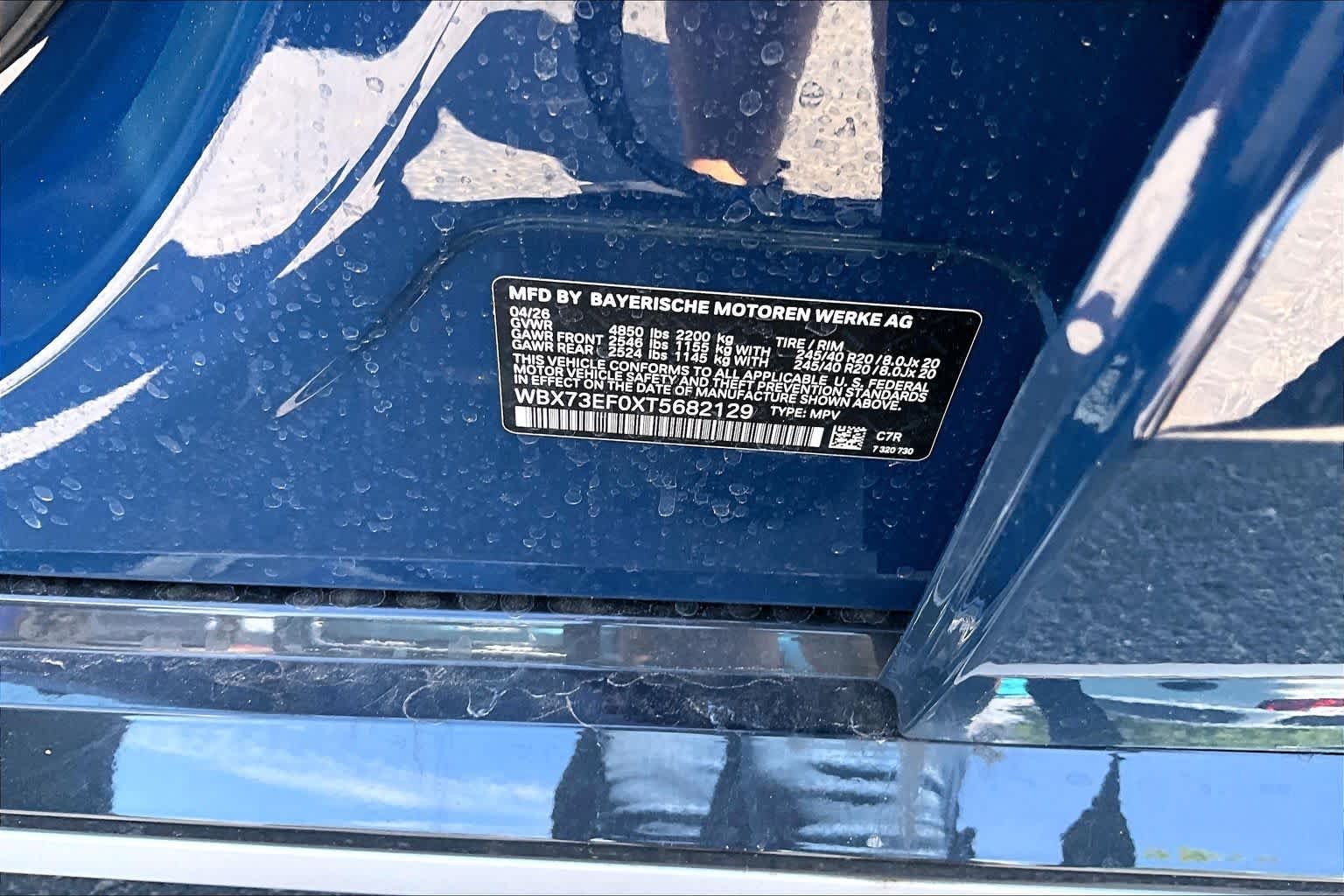 New 2026 Night Dusk Blue Metallic BMW xDrive28i image 19