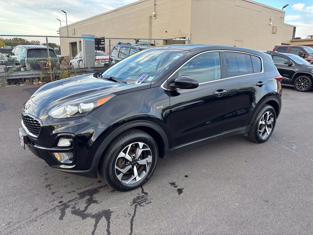 Used 2020 Red Kia LX image 1