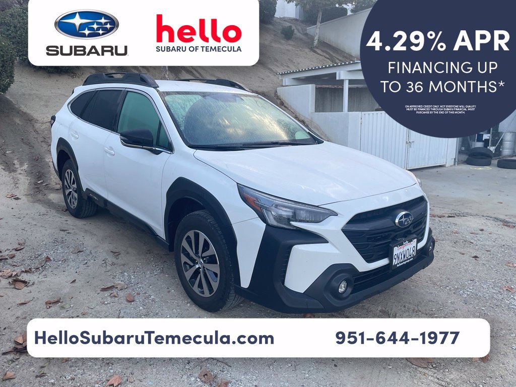 Used 2024 Crystal White Pearl Subaru Premium image 1