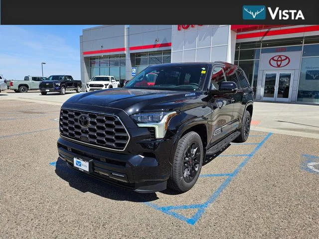 2026 Toyota Sequoia Platinum 4WD i-FORCE MAX Hybrid's photo