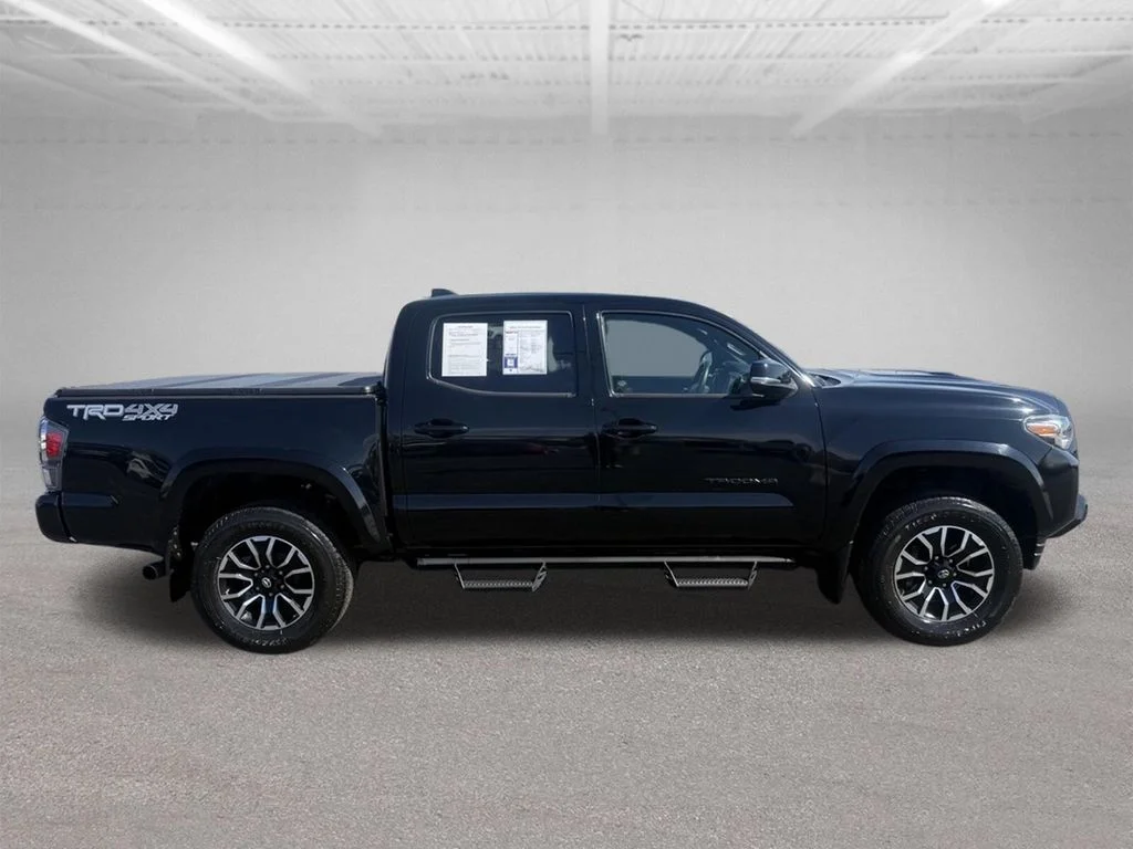 Certified Used 2021 Midnight Black Metallic Toyota TRD Sport image 3